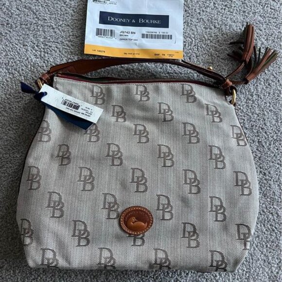 Dooney & Bourke Florentine Jacquard Handbag - Picture 1 of 6